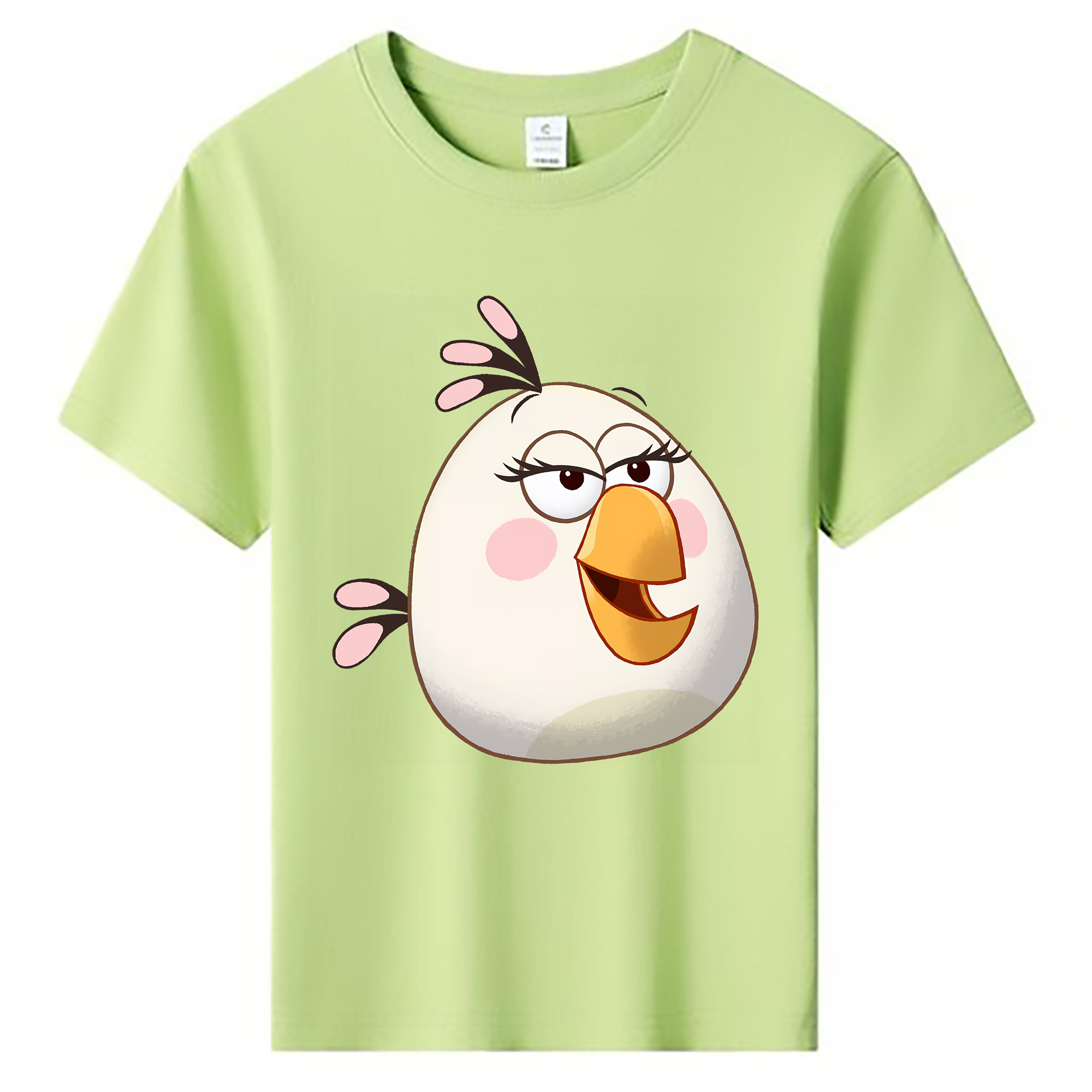 （画像用） Angry Birds アングリーバード 綿100％キッズTシャツ（フロントプリント）